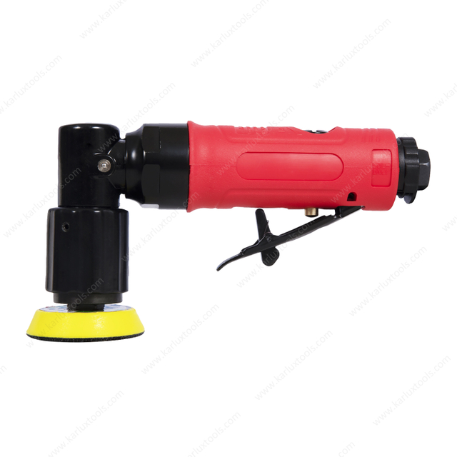 15000Rpm 90 Elbow 2 Inch 50mm Air Pneumatic Sander For Metal Detailing Grinding