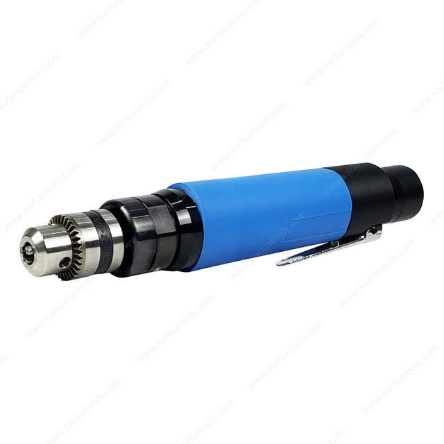 3,000Rpm 1.0Hp Ultra-Low Noise Hand Drill Industrial Pneumatic Air Straight Drill With Chuck 3/8"