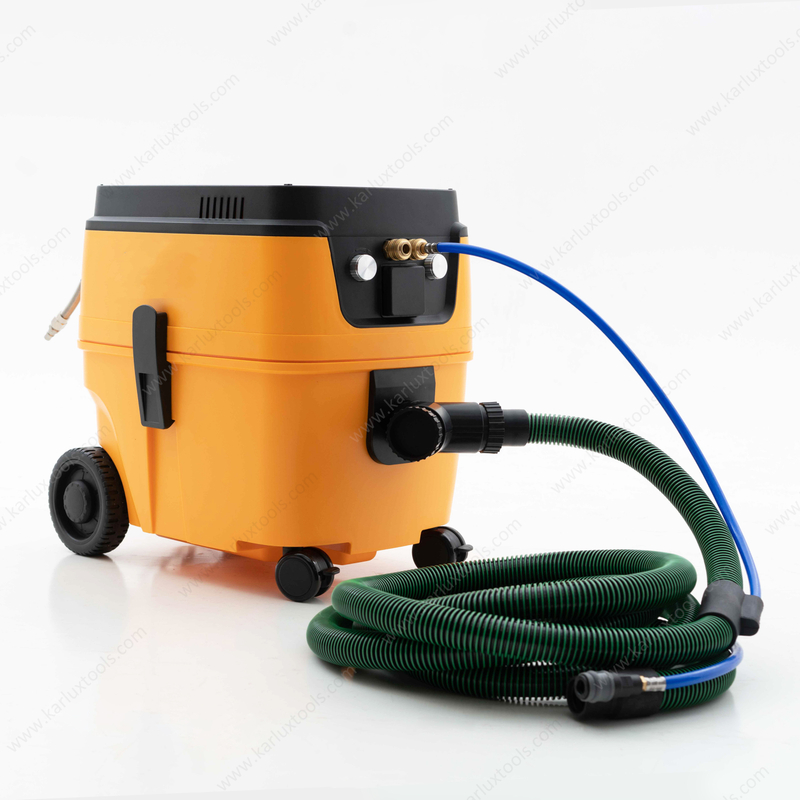 Mobile Electric Vacuum Dust Extractor Kit Automatic Clean Dust Extraction With Coaxial Vacuum Hose