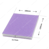 120X100X12mm 100-600grit Car Polishing Sanding Sponge Block Pad Double Surface Sanding Sponge