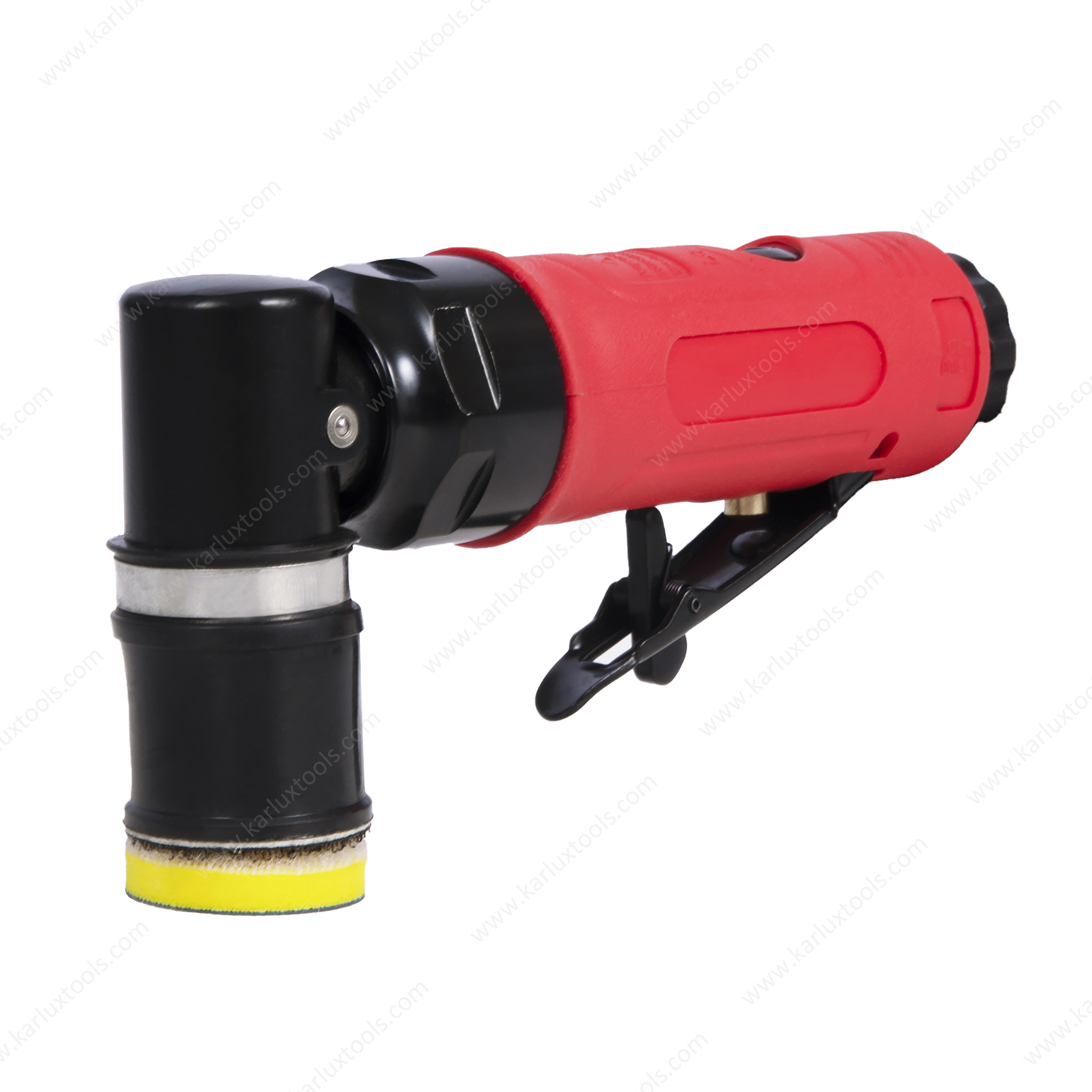 1.2Inch 30Mm 15000Rpm Pneumatic Mini Air Angle Sander For Metal Detailing Grinding