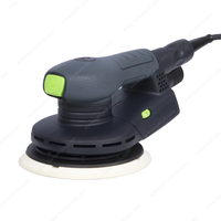 6Inch Ergonomic and Lightweight Central Vacuum 3mm in Orbit Electric Random Orbital Sander 220V, 400W Motor, Metal Fabrication