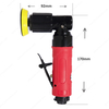 15000Rpm 90 Elbow 2 Inch 50mm Air Pneumatic Sander For Metal Detailing Grinding