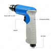 20,000Rpm 1.0Hp Ultra-Low Noise Industrial Non-Reversible Pistol Pneumatic Drill Air Drill With Chuck 3/8"