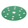 6 inch sand paper 15 Hole Hook and Loop Sanding Discs 40-3000# Green Film Sandpaper for Random Orbital Sander