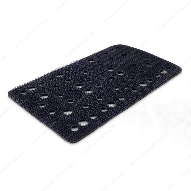 81x133mm Soft 52 Holes for Hook and Loop Sanding Disc Backing Pad Saver for Backing Pad With Orbital Sander Polisher