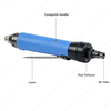 35000rpm 6mm Collet High Speed Industrial Duty Pneumatic Grinder Grinding Machine Straight Air Die Grinder