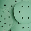 6 inch sand paper 15 Hole Hook and Loop Sanding Discs 40-3000# Green Film Sandpaper for Random Orbital Sander