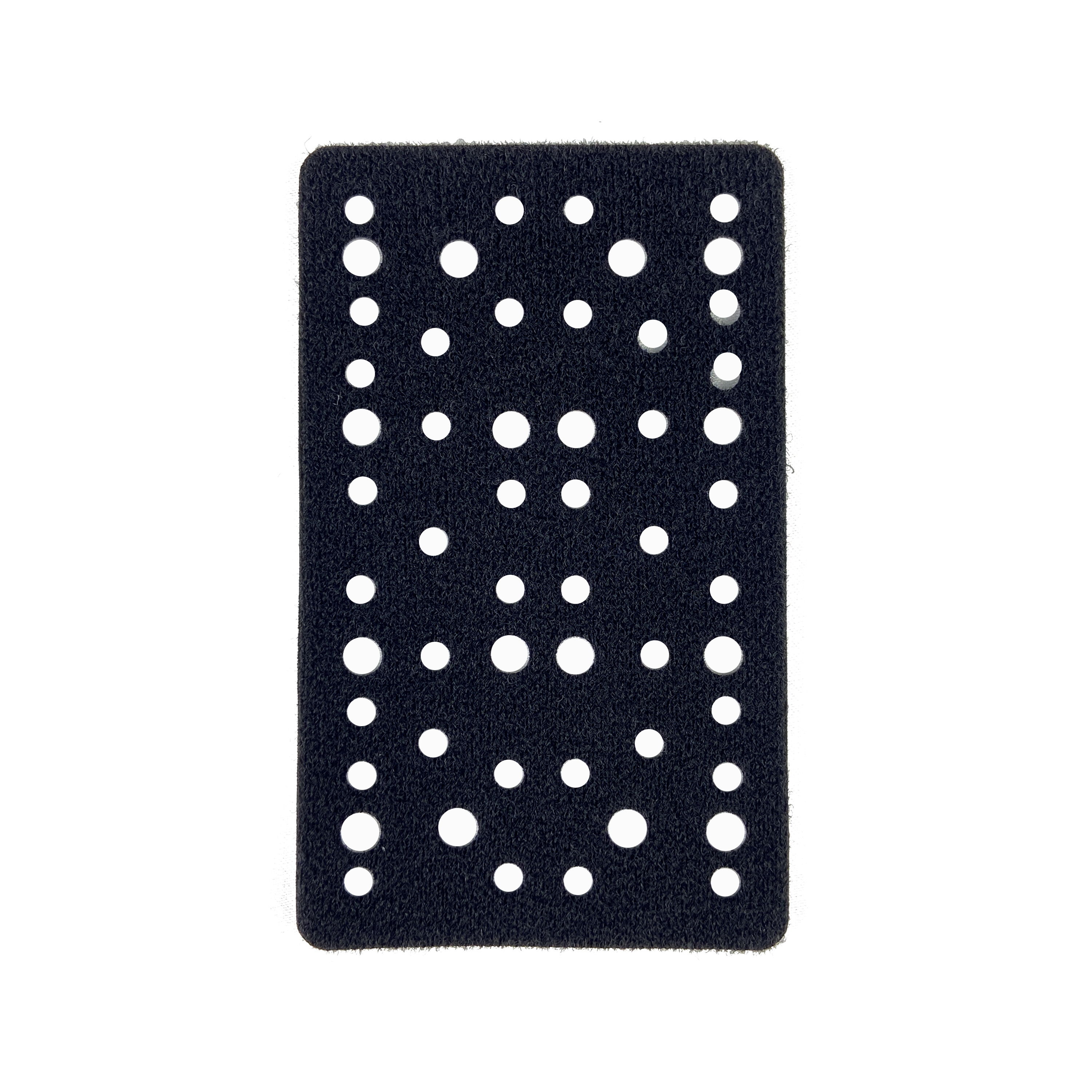 81x133mm Soft 52 Holes for Hook and Loop Sanding Disc Backing Pad Saver for Backing Pad With Orbital Sander Polisher