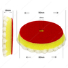 3Inch 75mm Wool Car Polishing Pads Woollen Buffing Pad Finish Polishing Disc Car Polisher Buffing Waxing Tool