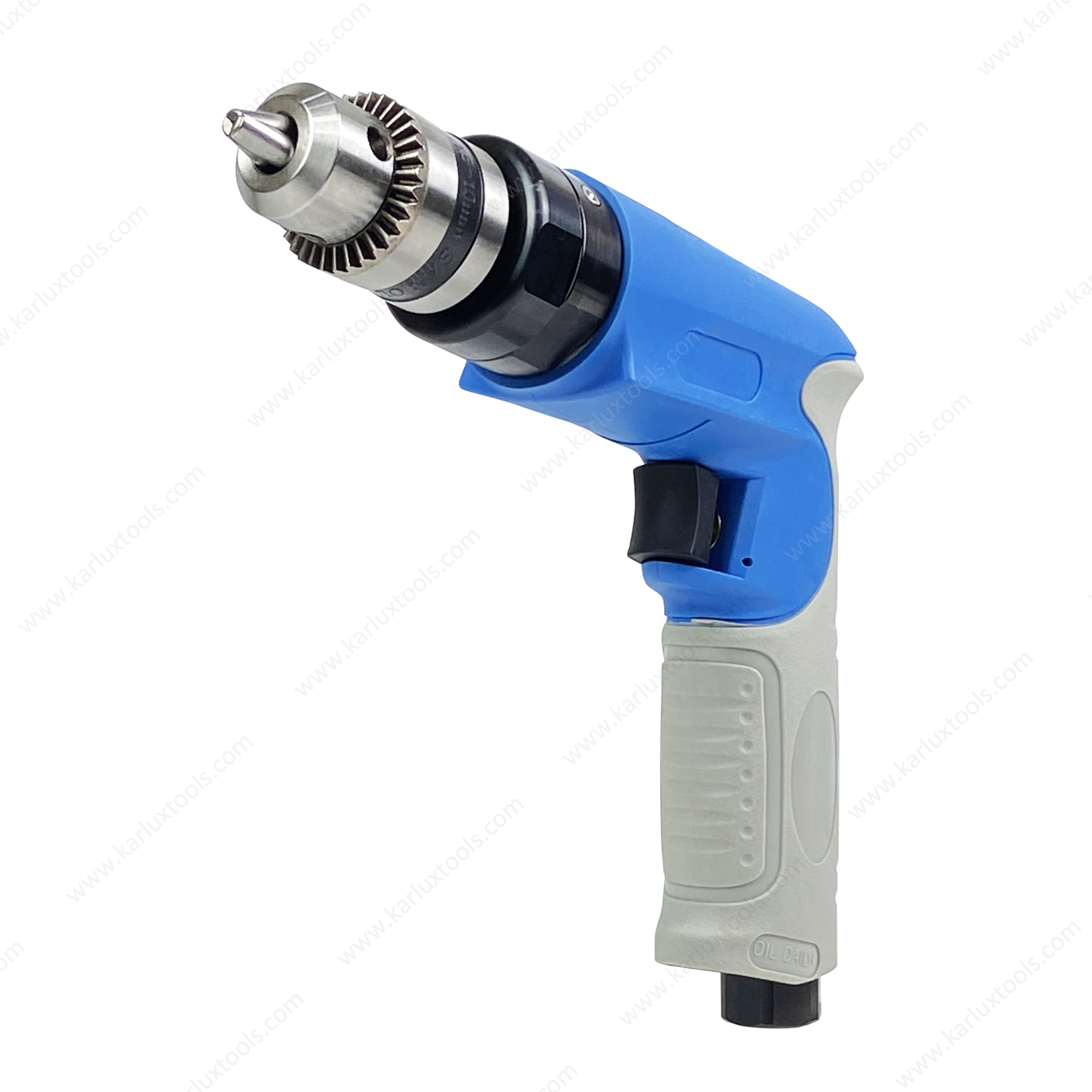 3,000Rpm 1.0Hp Ultra-Low Noise Mini Hand Drill Industrial Non-Reversible Pistol Pneumatic Air Drill With Chuck 3/8"