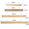 200*25mm 230*27mm 305*27mm 355*27mm Wholesale Automotive Crafts Airbrush Art Wooden Shaft Wood Paint Mixing Stick