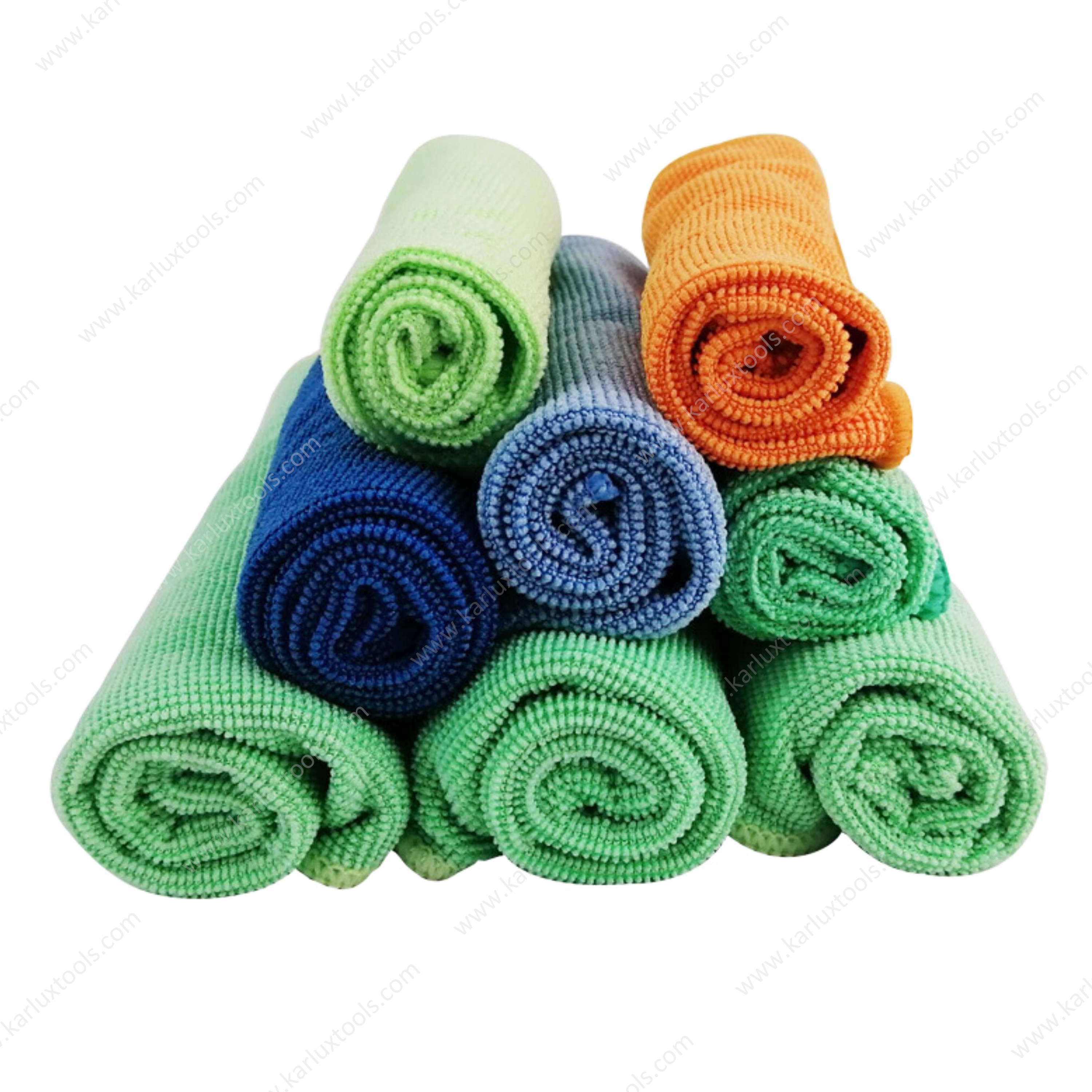 30x30cm 35x35cm 40x40cm 300GSM Microfiber Towel Small Pearl Free Polishing Towels Quick Drying Cleaning Cloth Car Wash Towels