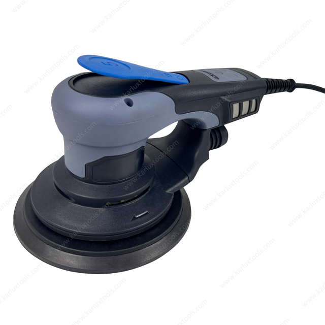6Inch 150Mm 4,000-10,000Rpm Variable Speed Central Vacuum Sander Factory Sanding Power Tools Electric Random Orbital Sander