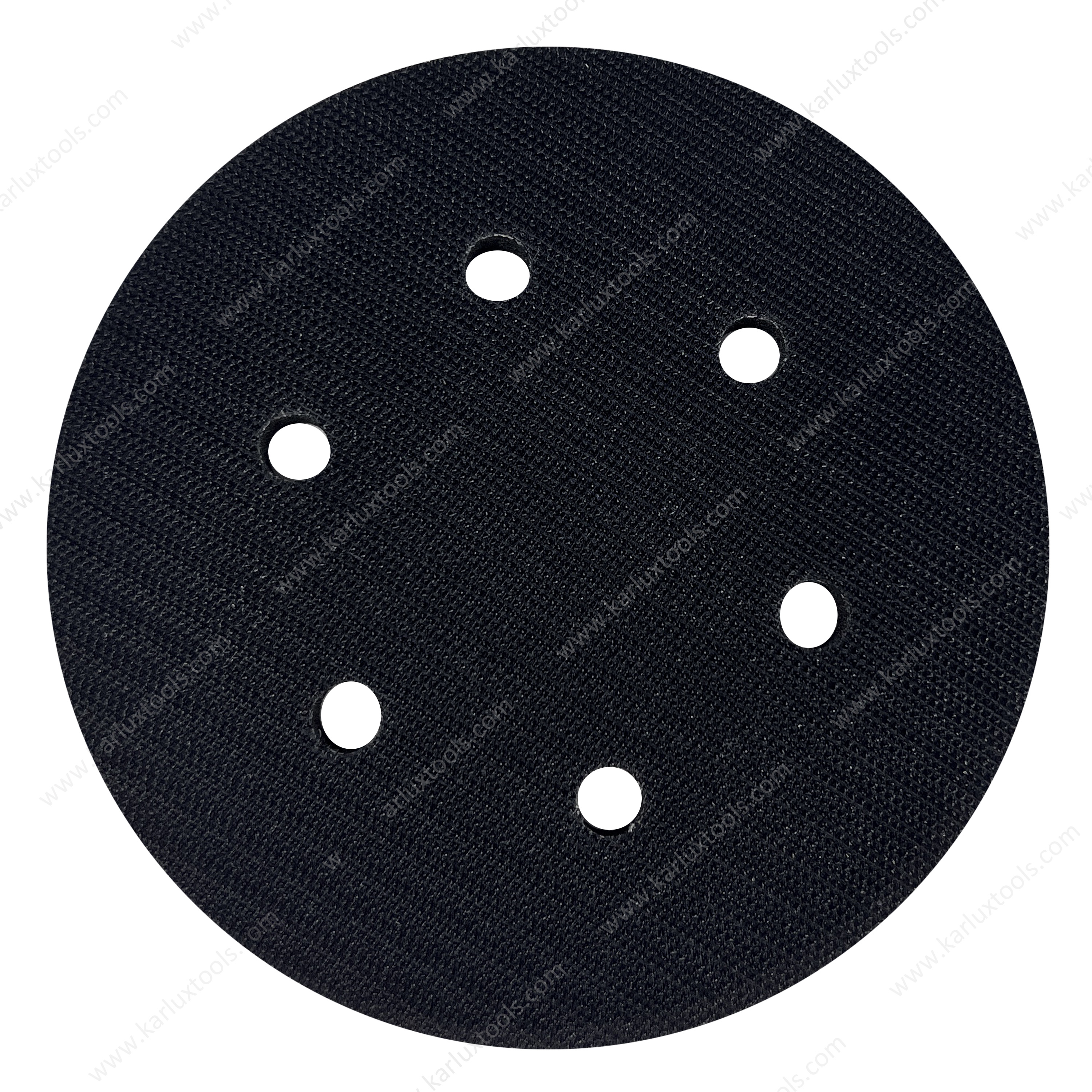 6inch 150mm 6Holes Round Hook and Loop Sponge Cushion Soft Foam Sanding Interface Pad for Backing Pad
