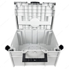 40x30x24cm Medium Storage Box Waterproof Dustproof Stackable Tool Case System ABS Plastic Tool Box Systainer Case with Handles