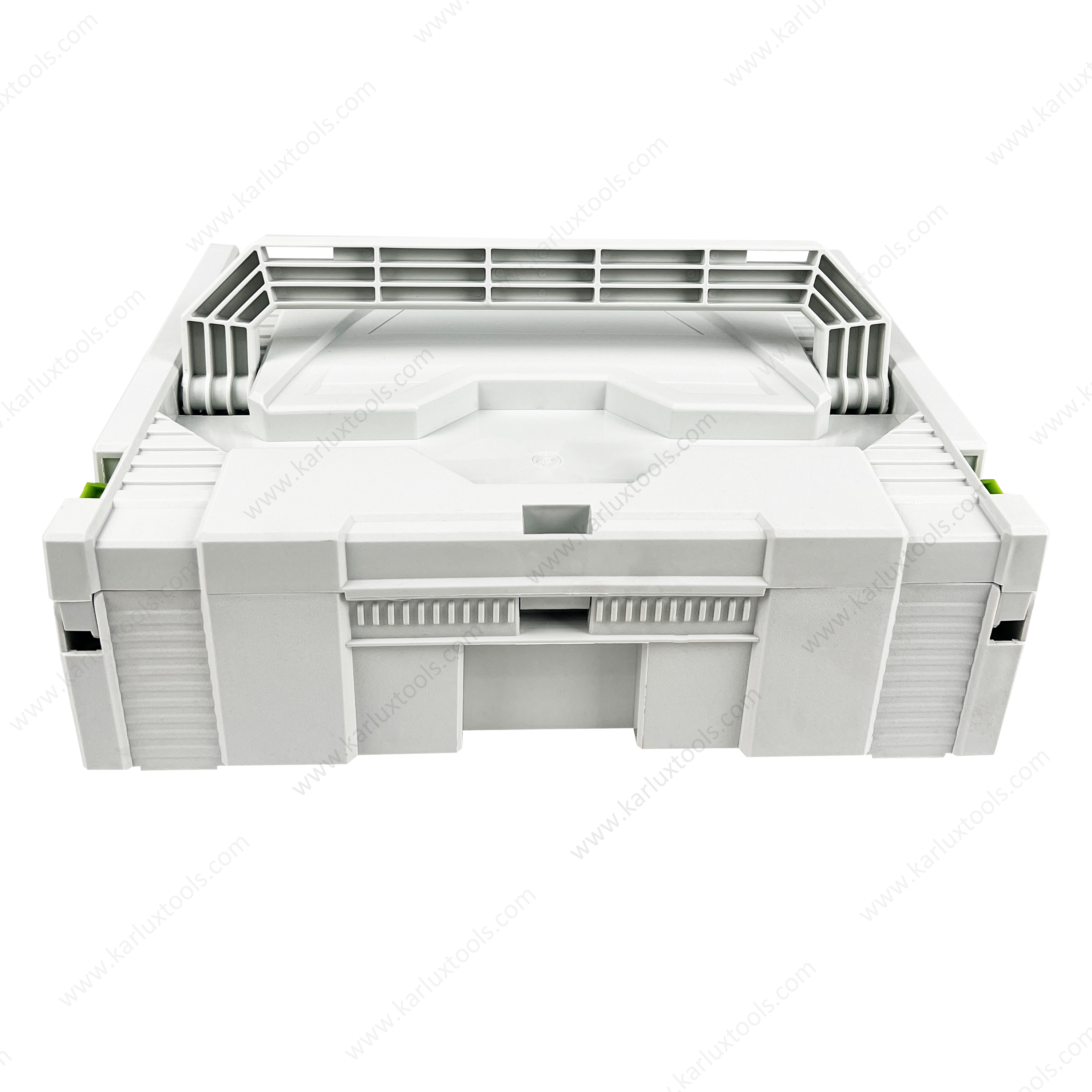 40x30x12cm Waterproof Dustproof Stackable Storage Box System Plastic Modular Tool Boxes Systainer Case with Handles