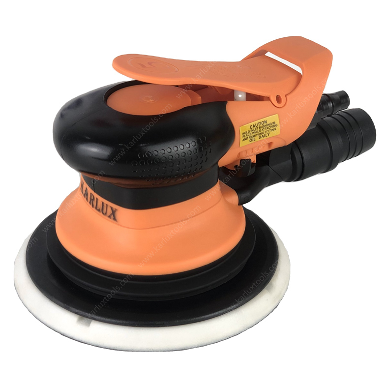 Air Sander 6inch (150mm) Orbit 2.5/5.0.8.0mm Self-Generated Vacuum 12,000RPM