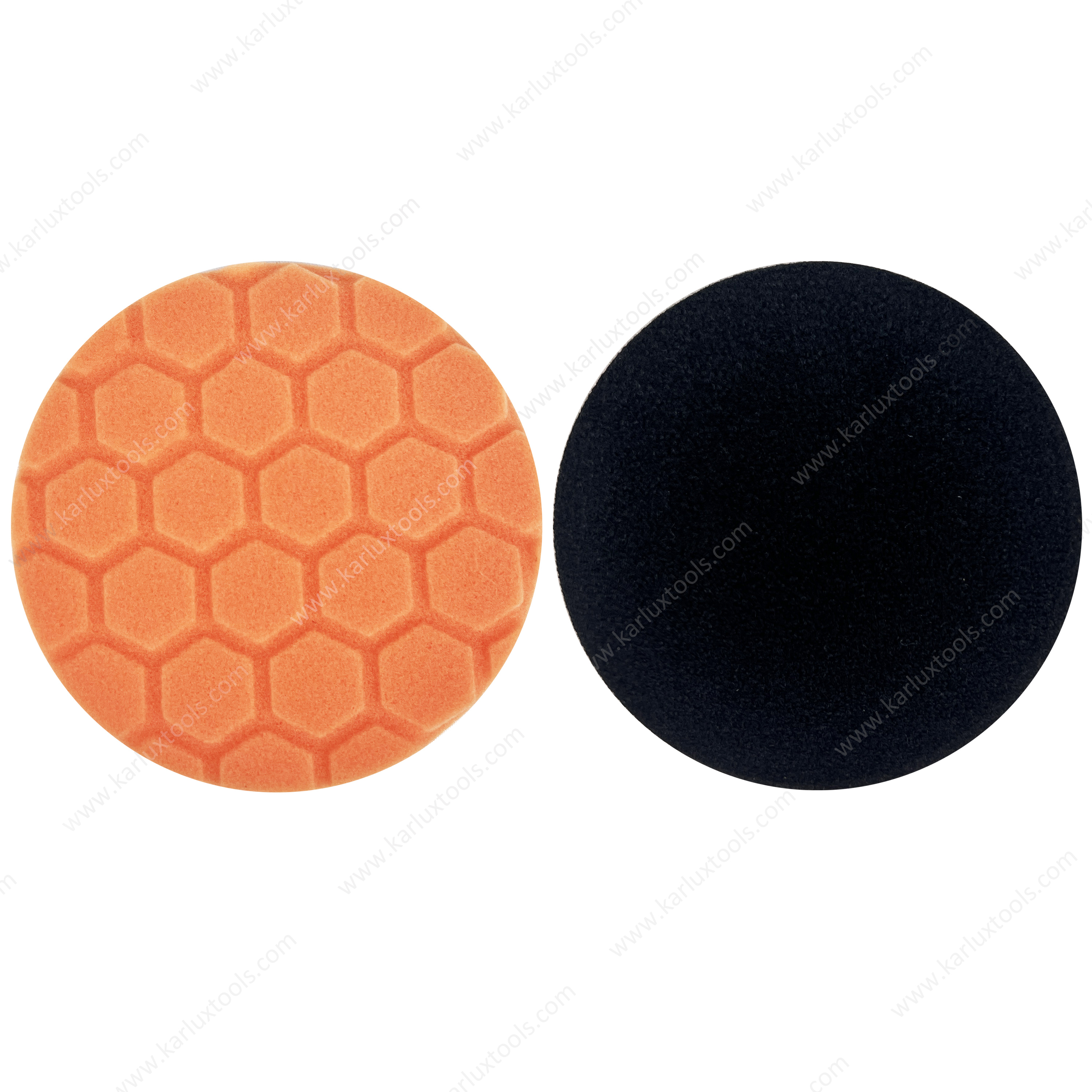 5Inch 125mm Buffing Polishing Pads Backing Plate Compound Buffing Sponge Pads for Car Buffer Polisher Polishing and Waxing