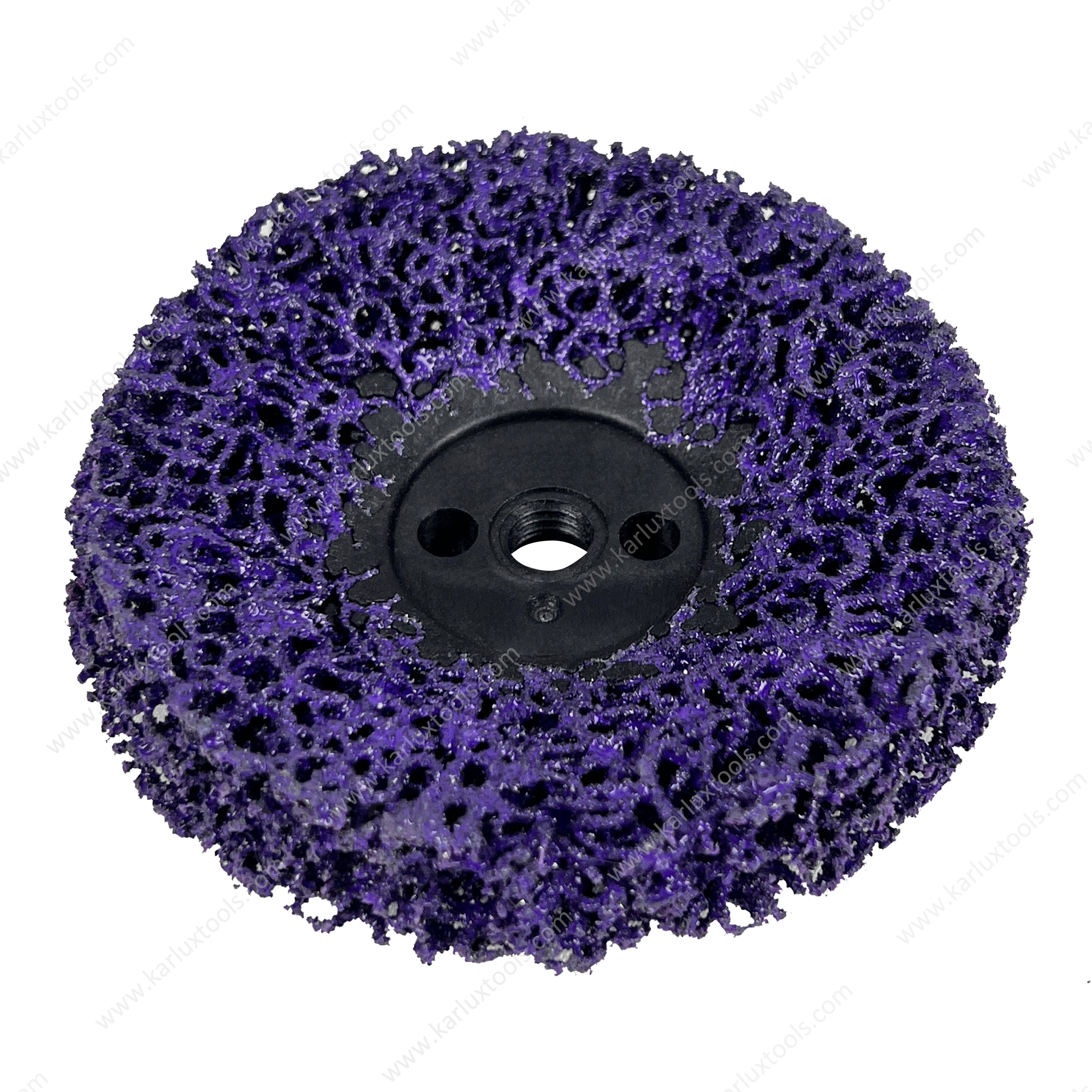 94mm Purple Strip Abrasive Disc Stripping Wheel Strip Discs for Angle Grinder Clean & Remove Paint Coating Rust and Oxidation