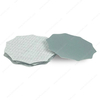 38mm Grit P80-3000 Decagon Green Wave Sanding Disks Paper Sandpaper for Point Grinding Sander Precision Restoration