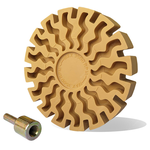 Resin Erasing Wheel 4inch (100mm) Thickness 15mm with Thread 5/16''