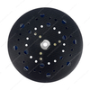 150mm Backing Pad M8 Screw Sander Backup Pad 6inch Multiple Holes 49 Holes Hook and Loop for Orbital Sander