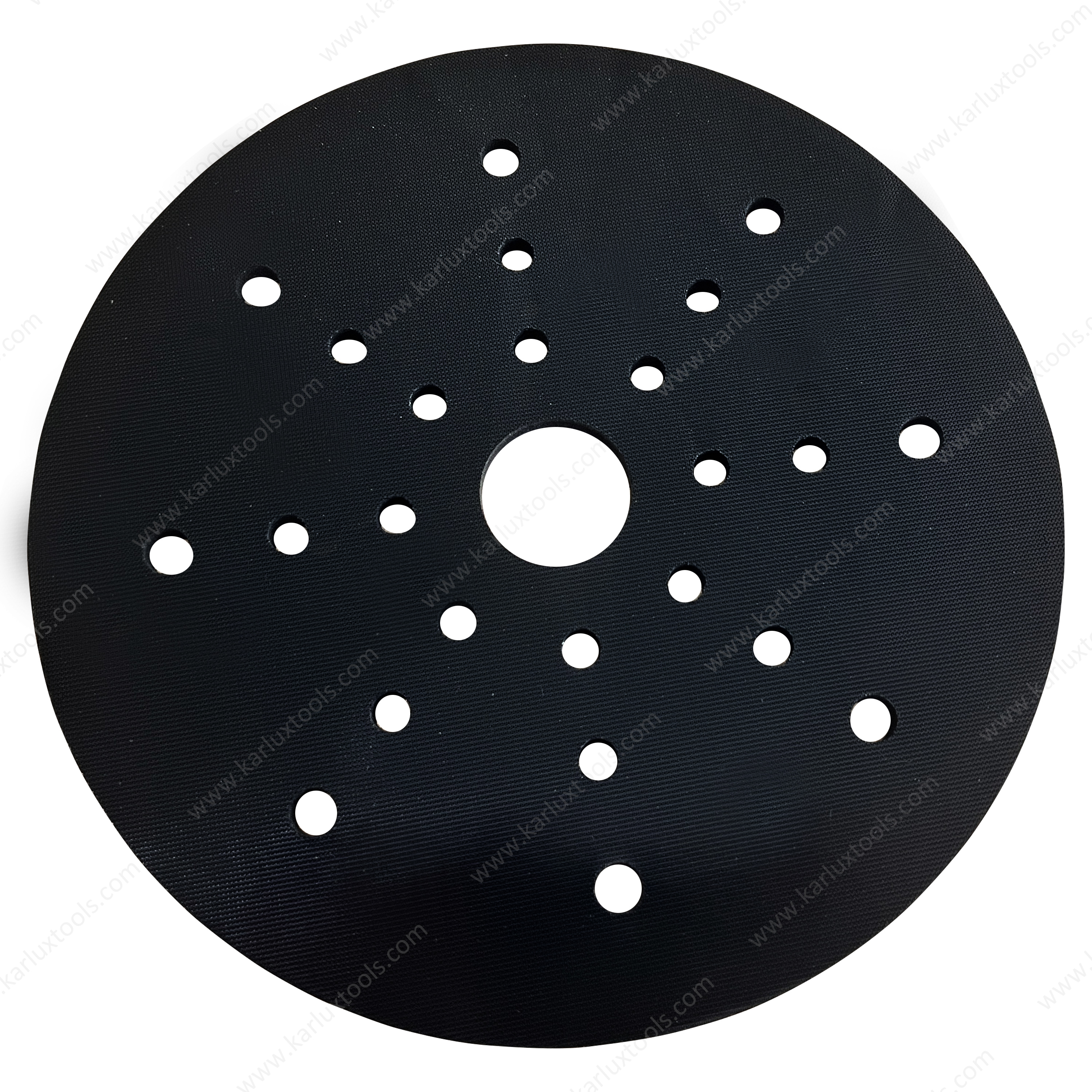225mm 25Holes Round Hook and Loop Sponge Cushion Buffer Backing Pad Foam Soft Sanding Interface Pad