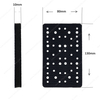 81x133mm Soft Interface Pad 52 Holes for Hook and Loop Sanding Disc Backing Pad