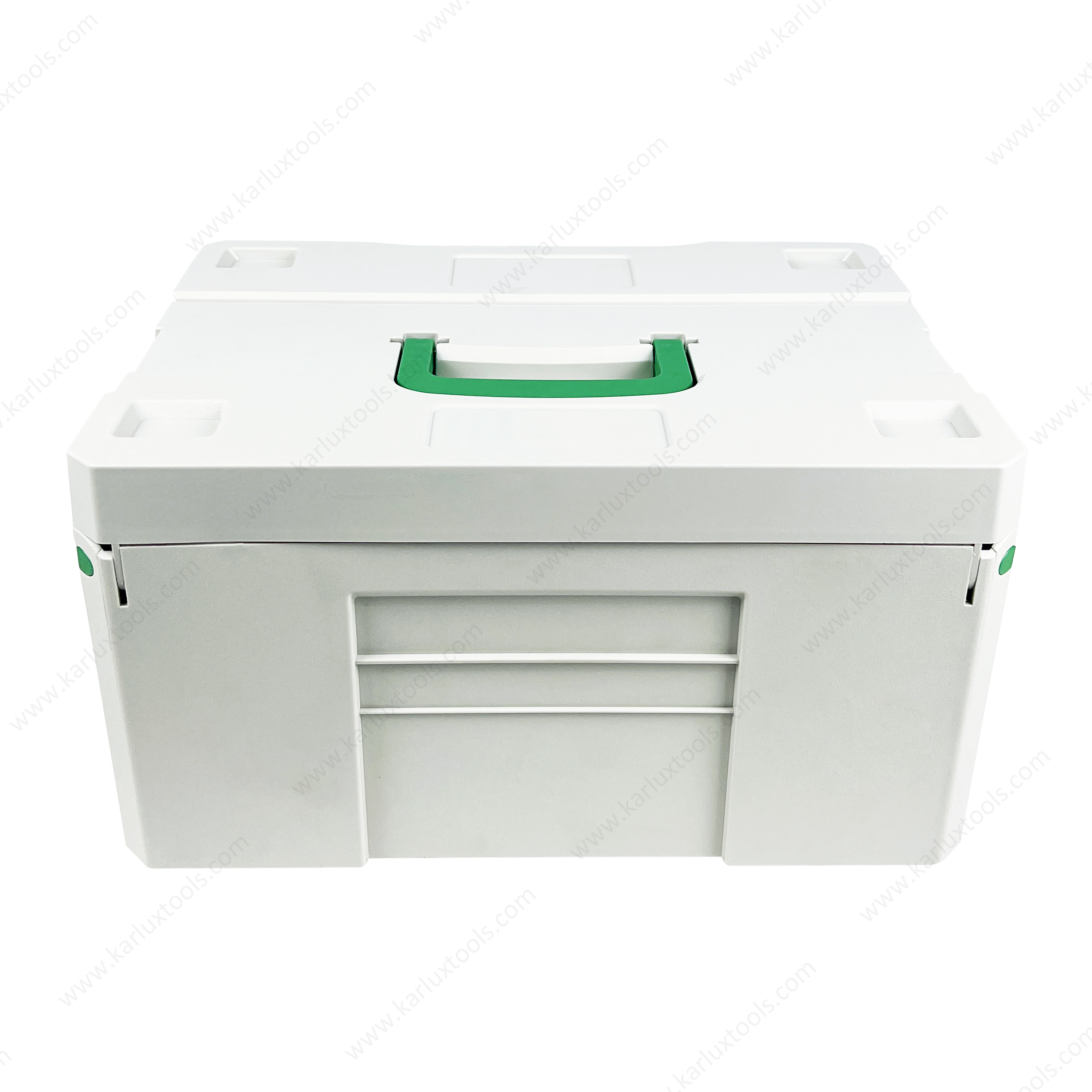 39x29x21cm Plastic Storage Case Systainer Sander Storage Box Toolbox with Vacuum Dust Collector Extractor