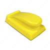 70x134mm Hook Loop Discs Backing Plate Yellow Block Pad Mouse Round Foam Hand Sanding Blocks