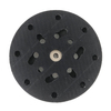 6inch Sanding Backup Pad M8 5/16'' Bolt Hook and Loop Sander Backing Pad With 8 Radial Holes 150mm 17 Hole Back Up Pad