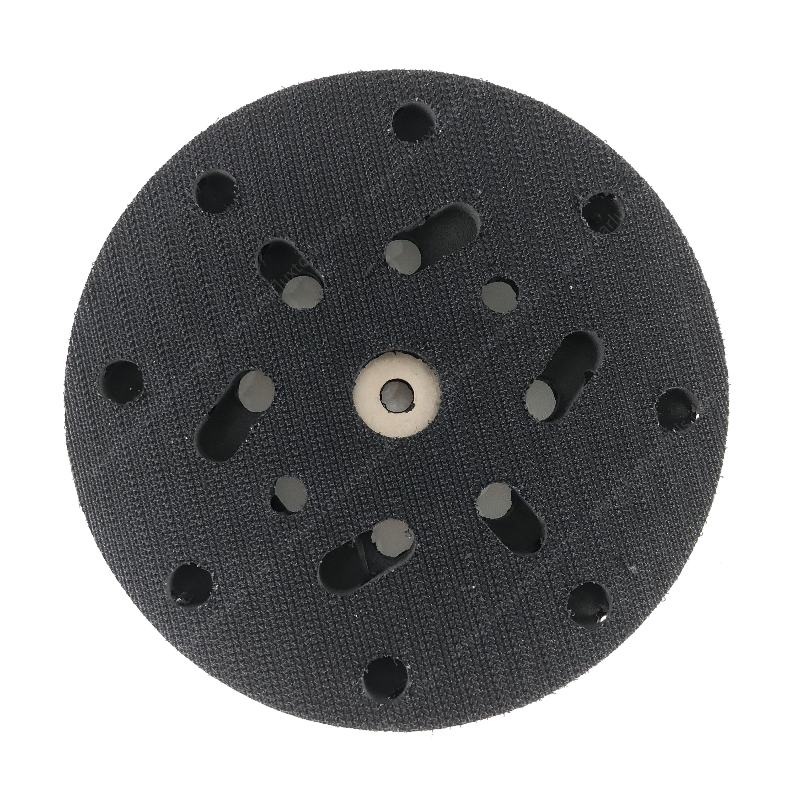 6inch Sanding Backup Pad M8 5/16'' Bolt Hook and Loop Sander Backing Pad With 8 Radial Holes 150mm 17 Hole Back Up Pad