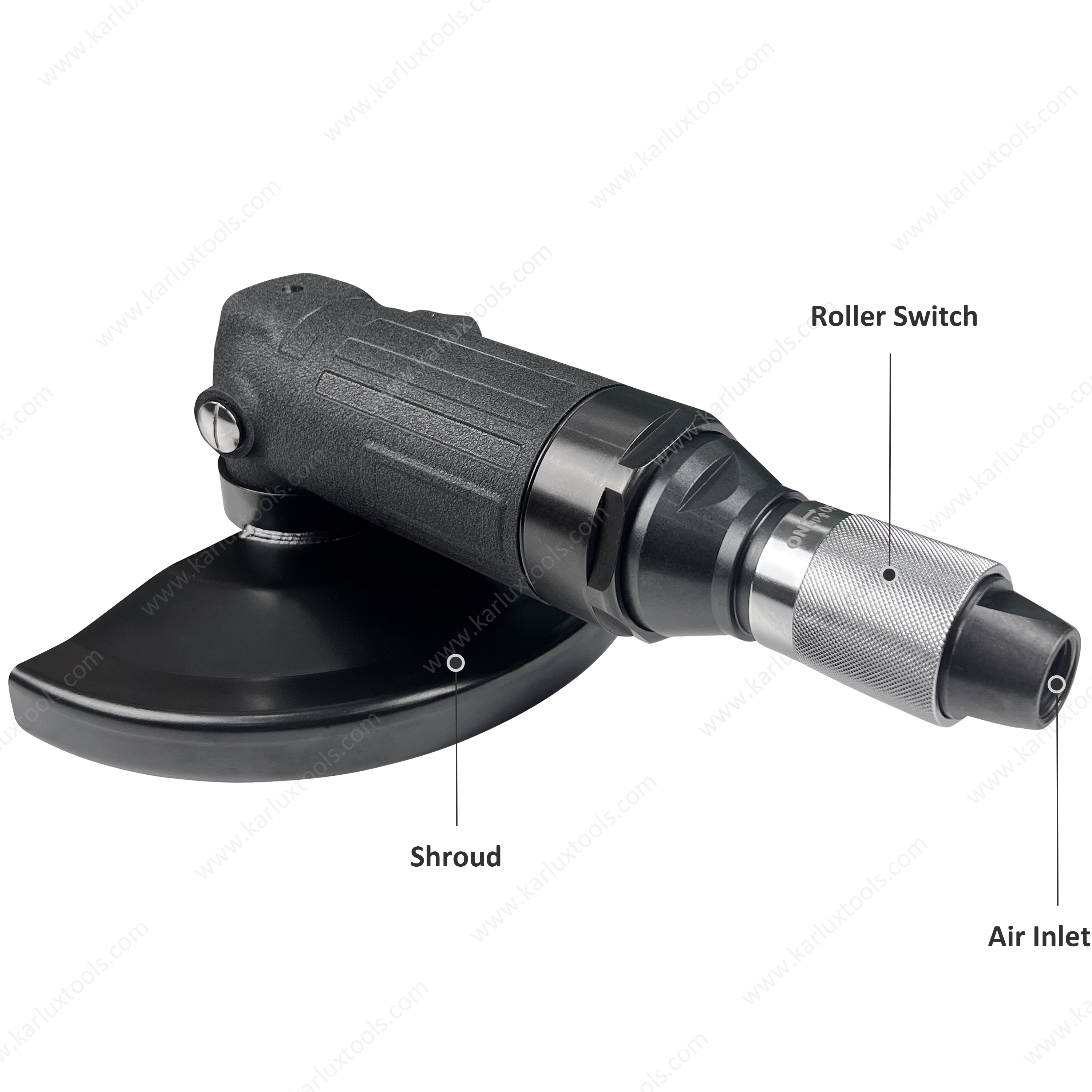 5900rmp 9inch Heavy Duty Pneumatic Disc Grinder Air Angle Grinder Industrial Grinding Machine