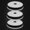3inch 75mm Single Sided Flat Grid or Stripe Surface Wool Pad Buffing Pad Japanese Wool Polishing Pad Dual Action RO GA Polisher
