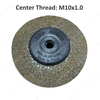 94mm Brown Coarse Nylon Fiber Polishing Wheel Grinder Sanding Disc Scouring Pad Buffing Sanding Wheel for Angle Grinder