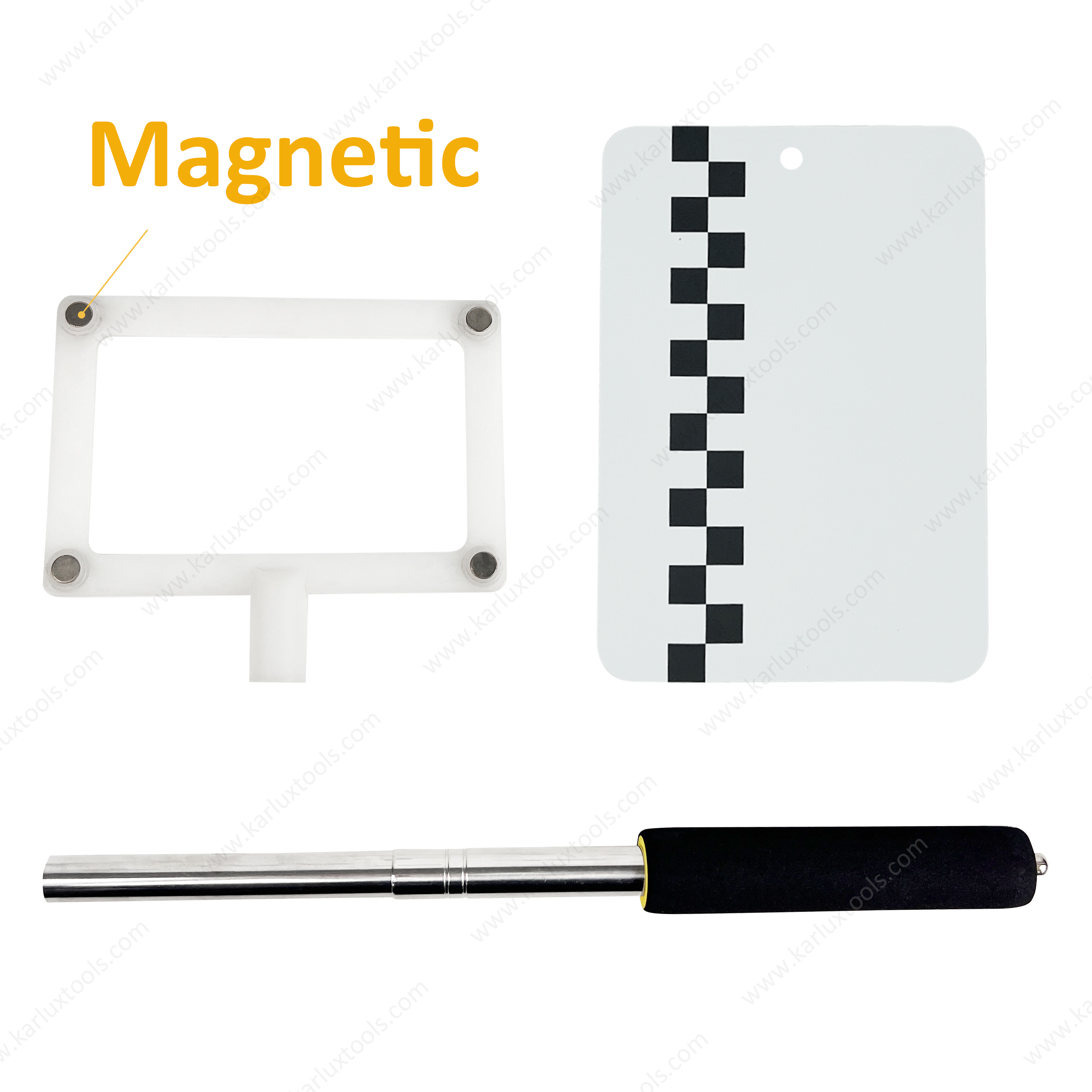Automotive-specific Spray Painting Color test Plate Sample Color test Plate Extendable Paint Testing Plate Support Frame