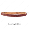 10x330mm P40-1000 Grits Grinding Sand Paper Sandpaper Aluminum Oxide Circular Sanding Belts for Belt Sander