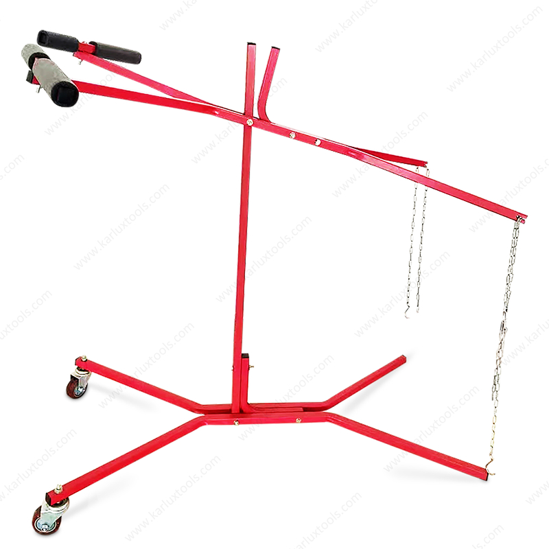 L1250*W620*H1250mm Adjustable Panel Stand with EPE Foam Pad