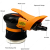 12000Rpm 3Inch(75Mm) Quality Orbit 5Mm Palm Sander Pneumatic Mini Finishing Sander Air Random Orbital Sander With Non Vacuum