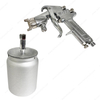 W-77-S 1000ml Industrial Siphon Feed Spray Gun Pneumatic Paint Repair Sprayer Air Paint Spray Gun with Container Cup