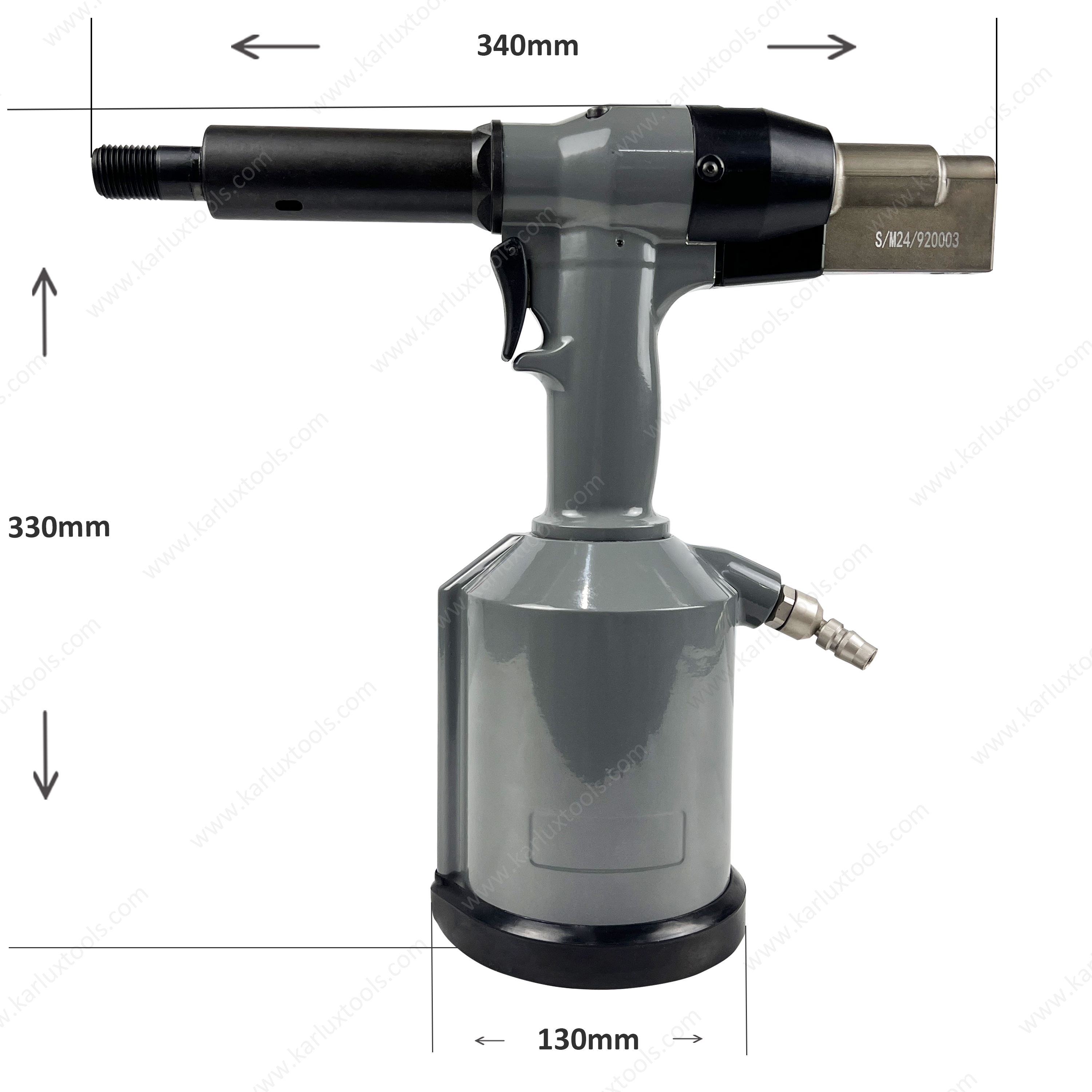 Ability M10-M20 Industrial Heavy Duty Pneumatic Riveter Rivet Nut Tool Setter Automatic Air Hydraulic Rivet Nut Gun Nut Riveter