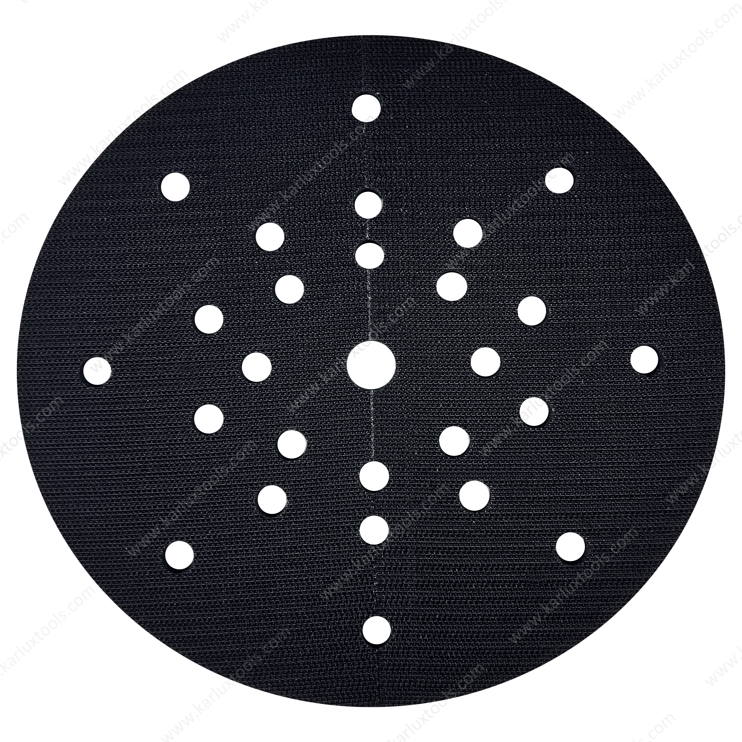 225mm 27Holes Round Hook and Loop Sponge Cushion Buffer Backing Pad Foam Soft Sanding Interface Pad