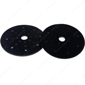 225mm 25Holes Round Hook and Loop Sponge Cushion Buffer Backing Pad Foam Soft Sanding Interface Pad