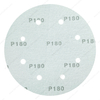 8inch 8 Holes Grit P40-3000 Green Film Sanding Disks Paper Sandpaper Disc