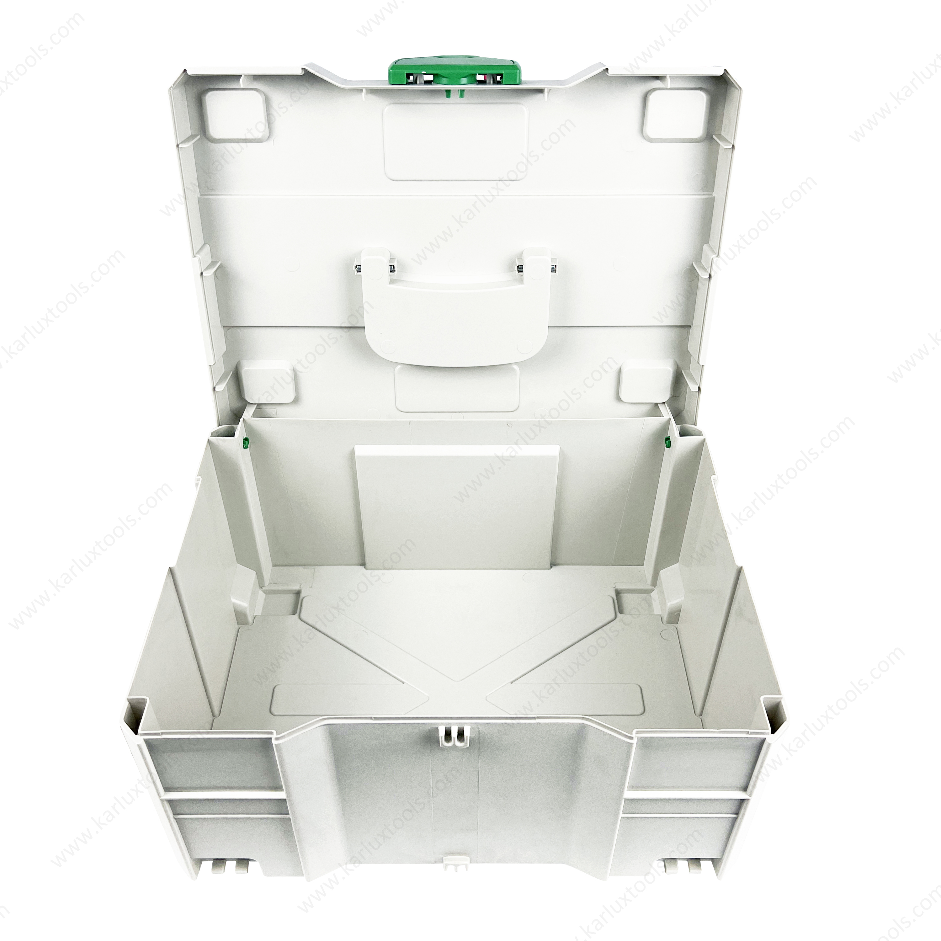 39x29x21cm Plastic Storage Case Systainer Sander Storage Box Toolbox with Vacuum Dust Collector Extractor