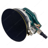 5Inch Non-Vacuum 5mm Orbit Industrial Pneumatic Random Orbital Palm Sander for Auto Body Wood Metal Surface Grinding & Finishing