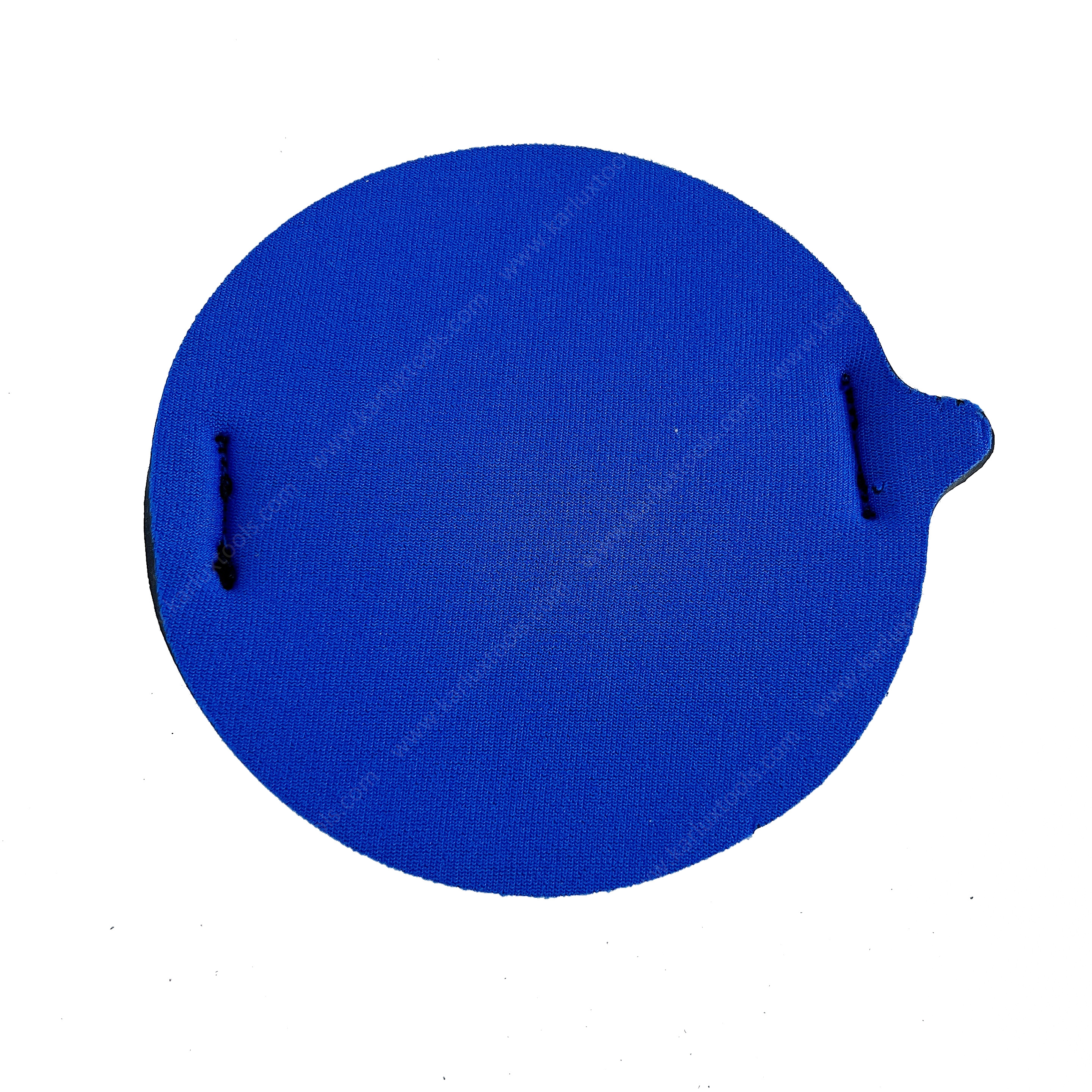 5 inch（125mm）7mm Thickness Blue Round Buffing and Cleaning Pad Hand Held Flexible Sanding Holder Hand Pad for waxing and repairing car surface and wooden furniture