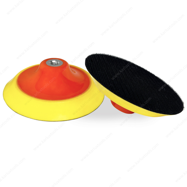 5inch 125mm Thread M10,M14, M16 or 5/8" Hook & Loop EVA Rubber Backing Plate Polishing Buffing Pads for Rotary Polishing Machine