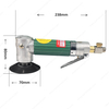 AP450PL Light Weight 2inch Angle Polisher Pneumatic Polishing Tools
